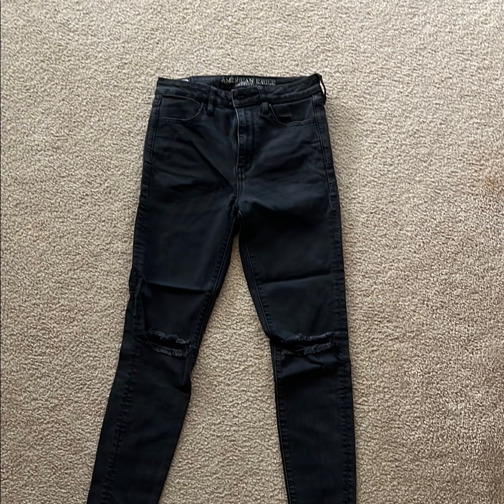 American Eagle Black Skinny Jeans
